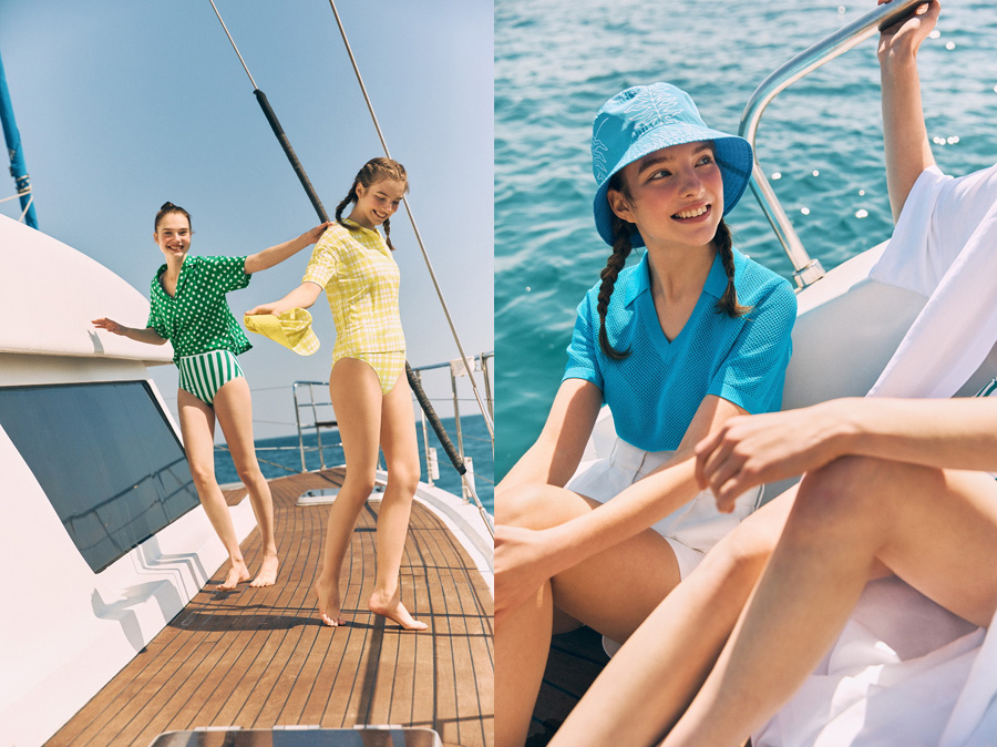 NASTIA  KORSAKOVA FOR Kolonmall campaign